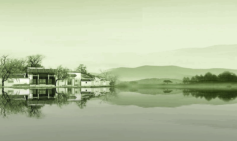 就这么一个背景可以不水墨丹青凤凰城